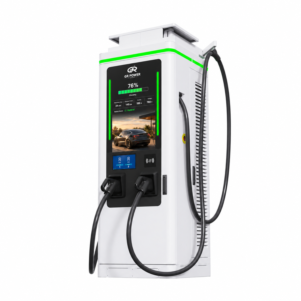DC-Schnellladestation 120–240 kW Ansicht 2