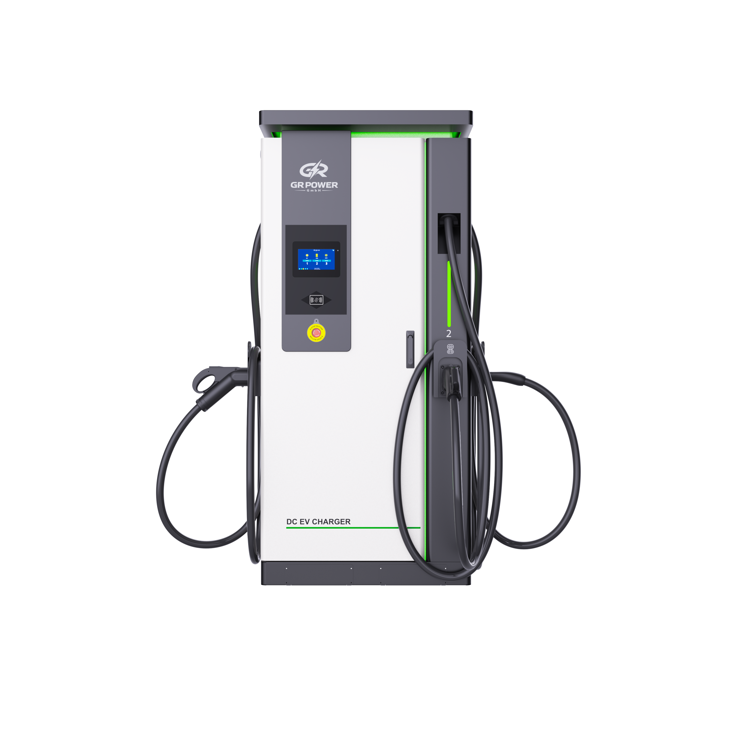 DC-Schnellladestation 120–240 kW GRP-240-G300C350N350-S10-WH-V1