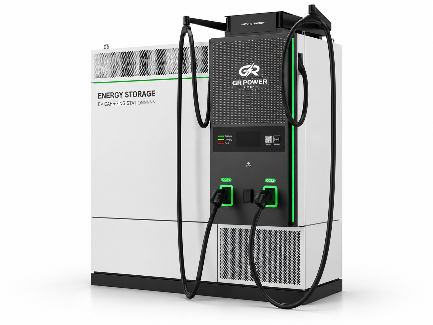 BESS-DC-Schnellladestation 120 kW Ansicht 2